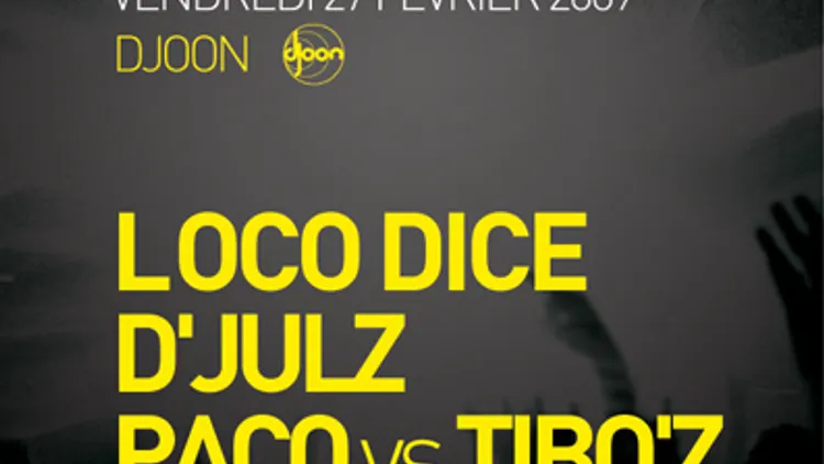 LOCO DICE Under 300 Tour