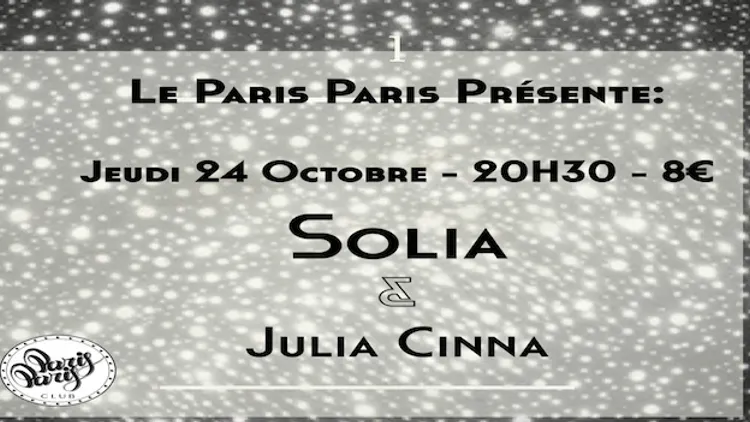 Solia x Julia Cinna