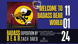 WELCOME TO BADASS BEAR WORLD : Exposition by ZACH OREO chez Macha Galerie 🧸