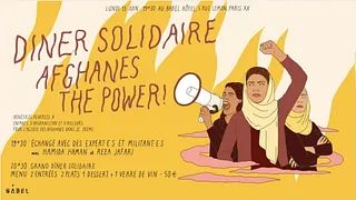 Dîner solidaire Afghanes The Power à 4 mains avec Cybèle Idelot et Clarie Feral Akram