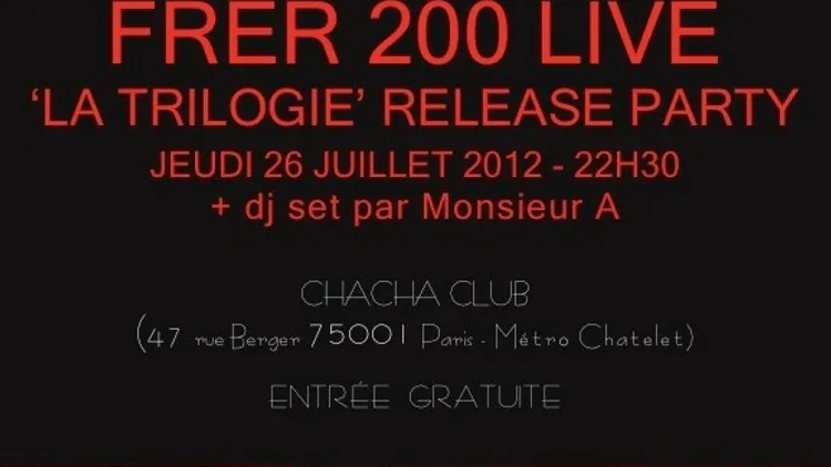 FRER 200 La Trilogie Release Party
