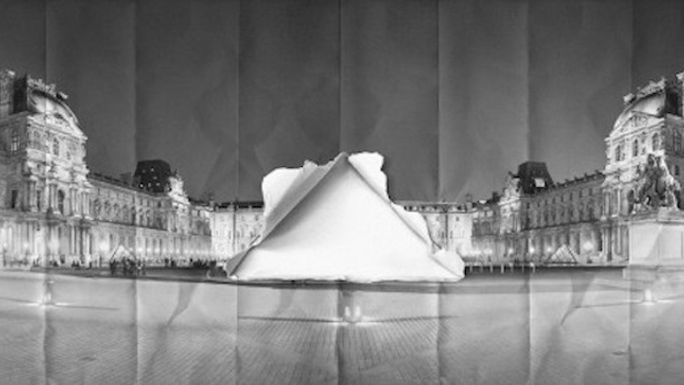 JR au Louvre