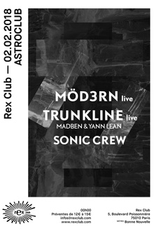 Astroclub : Möd3rn Live, Trunkline Live, Sonic Crew