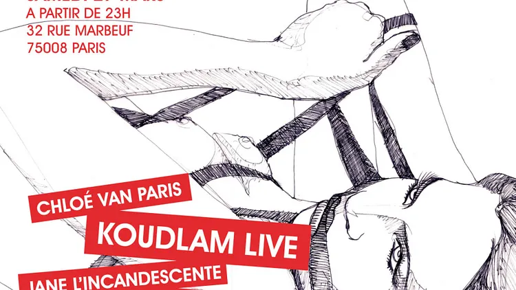 ELECTROCHIC BURLESK PARTY PRESENTE KOUDLAM LIVE