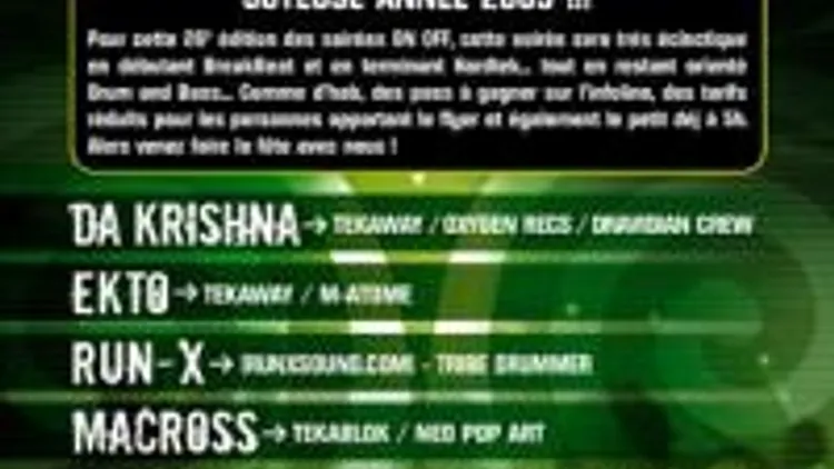 Tekaway On Off