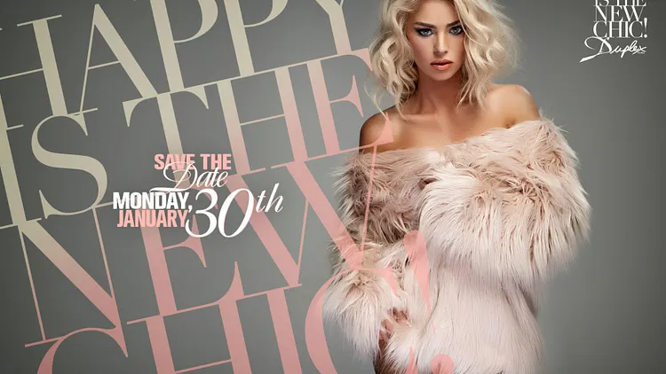 HAPPY IS THE NEW CHIC