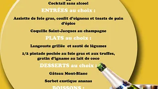 Soirée du jour de l'an au Caffé Créole