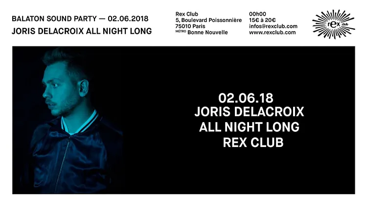 Balaton Sound Party avec Joris Delacroix