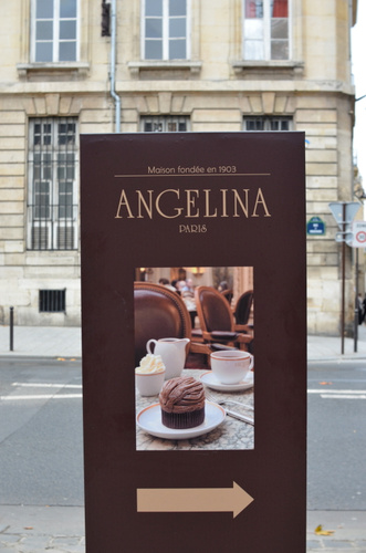 Mademoiselle Angelina Restaurant Paris