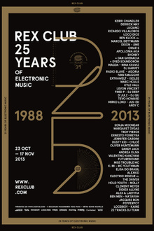 Rex Club '25 Years': Nina Kraviz, Omar S, Jus-Ed, Jacques Bon