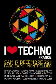 I Love Techno France 2011