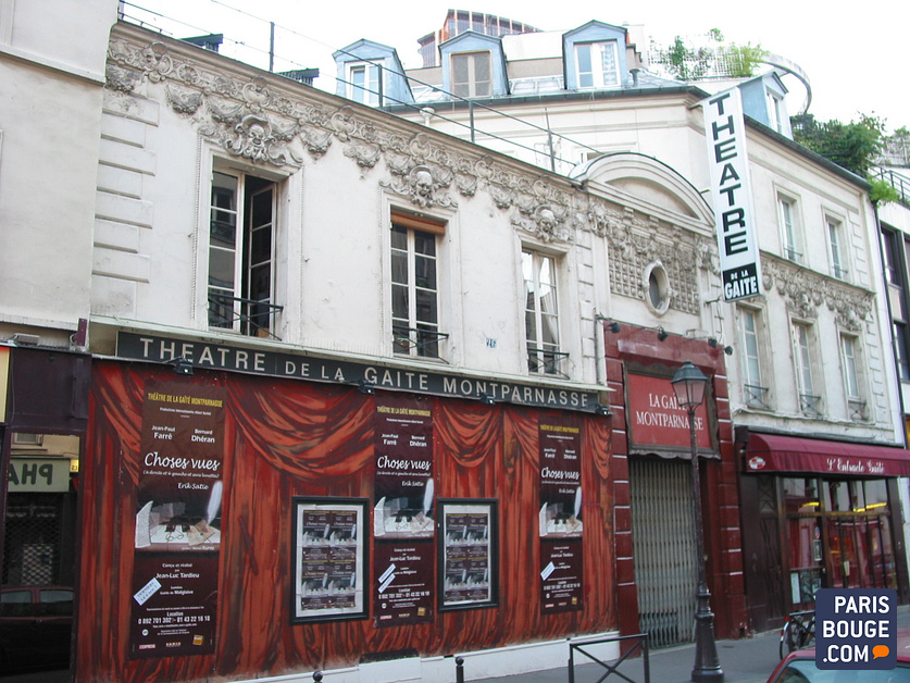 Théâtre de la Gaîté Montparnasse Théâtre Paris