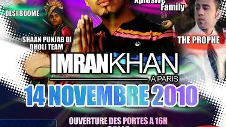 Imran Khan A Paris