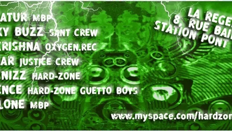 [drum&bass] hard-zone @ la regence
