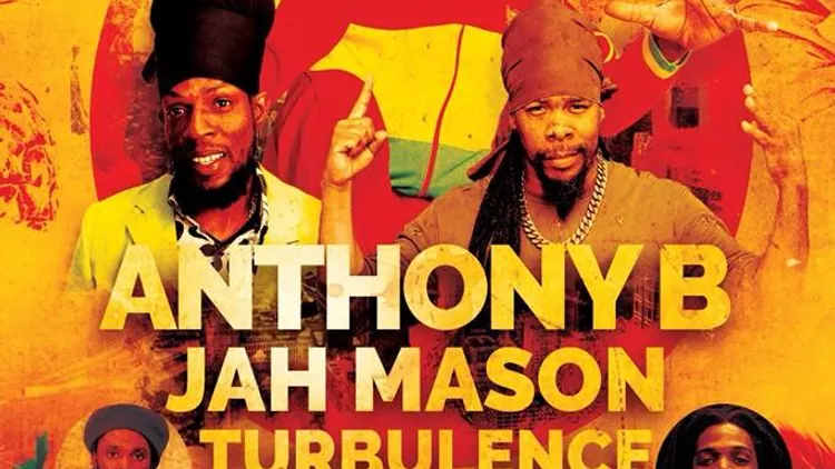 Anthony B, Jah Mason, Turbulence, Pablo Master Jean-Jacques B