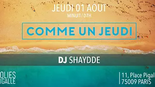 Comme un jeudi - Summer edition