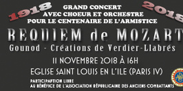 Concert de Commémoration du Centenaire de l'Armistice de 1918