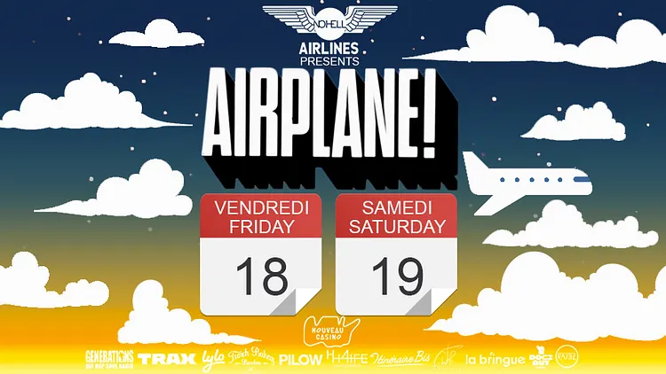 Airplane : Tous les vendredis et samedis d'août