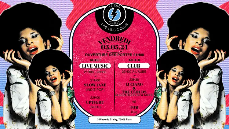 Slow Jane, Uptight, Luciano and the clouds & DJ