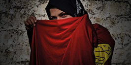 Exposition photo MSF à Paris : « Wonder Woman  (Woman of Gaza) »
