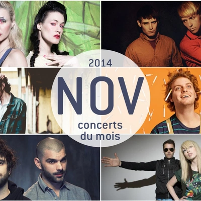 Les concerts en novembre pour lutter contre le blues de l'automne