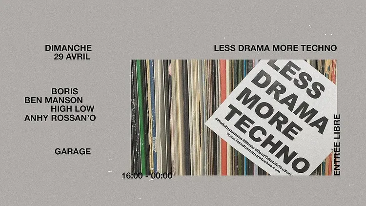 Less Drama More Techno Ep.2 w/ Boris (Ostgut Ton) & Ben Manson