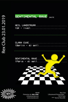 Sentimental Rave Invite: Neil Landstrumm Live, Clara Cuvé, Sentimental Rave