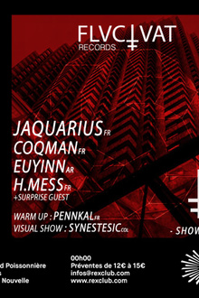 Fluctuat Records: Jaquarius Live, Coqman, Euyinn, H.Mess