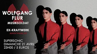 Wolfgang FLÜR (ex-Kraftwerk) Audio Visual set / Supersonic