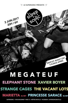 Megateuf / The Vacant Lots • Elephant Stone • Strange Cages • Xavier Boyer & More