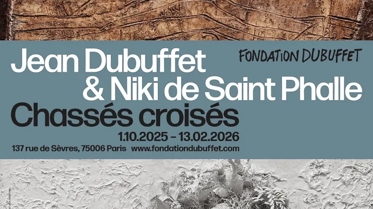 Jean Dubuffet & Niki de Saint Phalle « Chassés croisés »