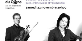 De Bach à Beethoven avec Jérôme Akoka et Yoko Kaneko