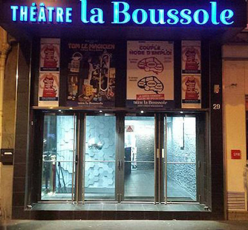 Le Théâtre de la Boussole Salle Théâtre Paris