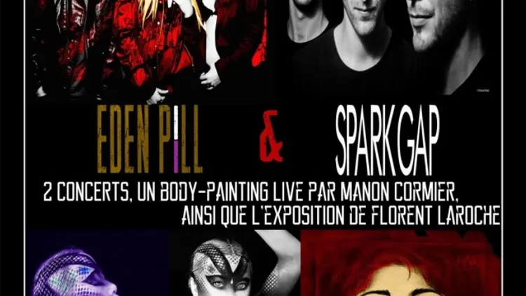 EDEN PILL + SPARK GAP en concert