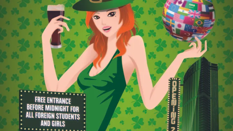 Erasmus Paris : St Patrick's Day