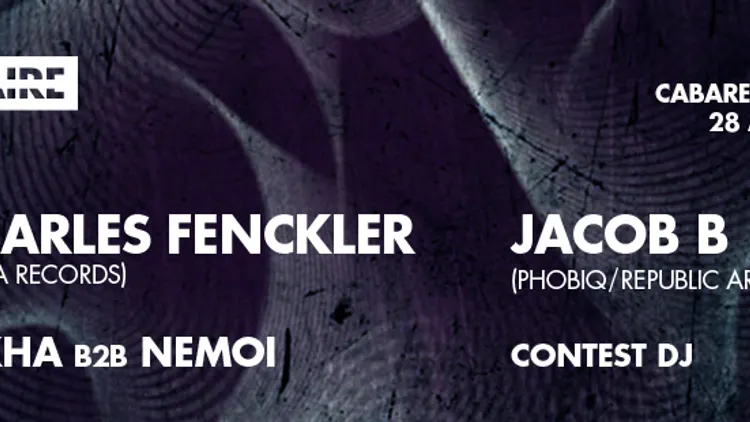 Primaire invite : Charles Fenckler & Jacob B au Cabaret Sauvage