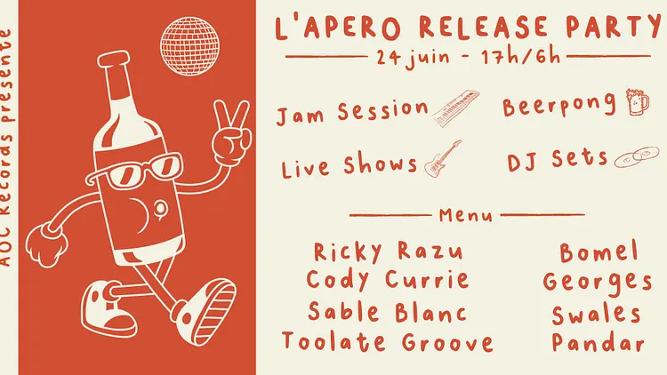 [Mini Festival] L'Apéro AOC vol.1 - Release Party