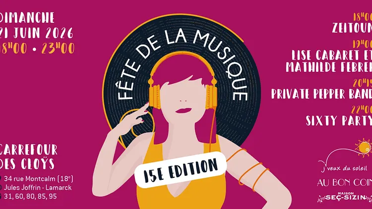 J'veux du Soleil illumine le Carrefour des Cloÿs pour la Fête de la Musique !