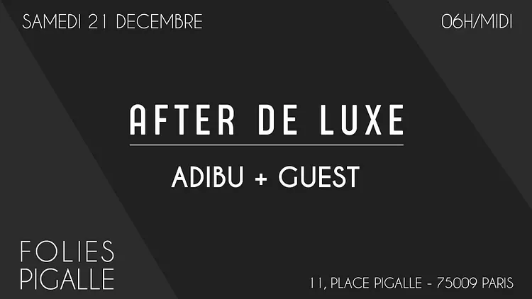 AFTER DE LUXE