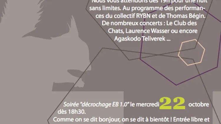Décrochage de l'exposition EB 1.0