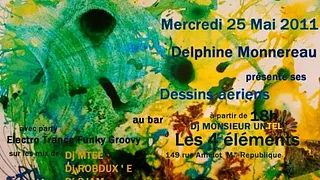 Exposition Delphine Monnereau "Dessins Aériens"