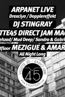 Concrete [Villette45]: Arpanet, Dj Stingray, Mézigue, Amarou