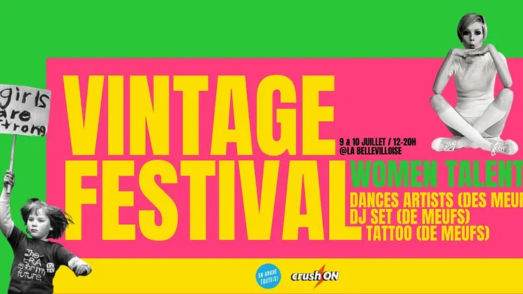 CrushON Vintage Festival #WOMEN TALENTS