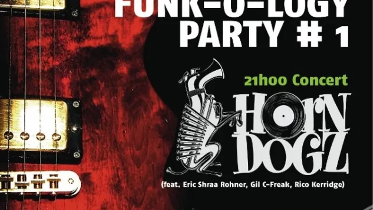 Funk-o-logy Party + The HornDogz – Apero Live Soul Funk