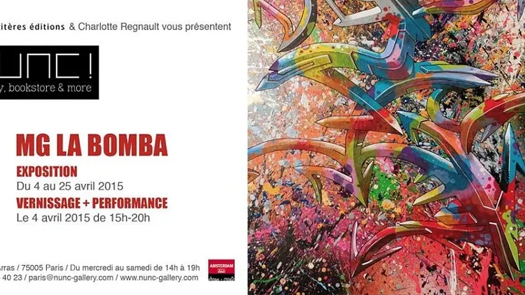 SOLO SHOW // Exposition de MG la Bomba