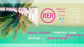 The Final Con-Dom / Rose et Rosée invite Forecast Label