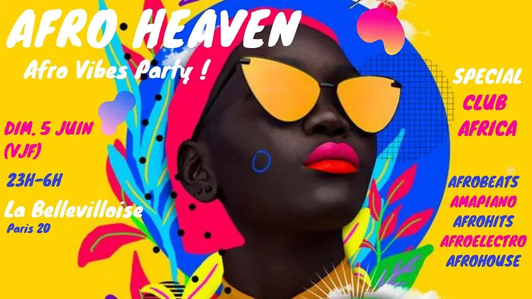 Afro Heaven - Afro Vibes Party à La Bellevilloise !