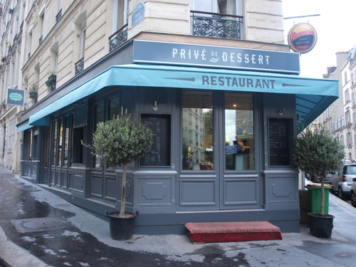 Privé de Dessert Restaurant Paris
