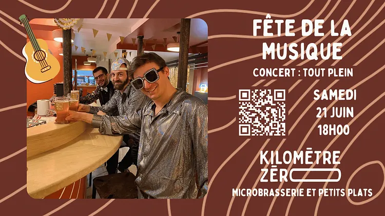 Fête de la musique le 21 juin au kilomètre Zéro !!