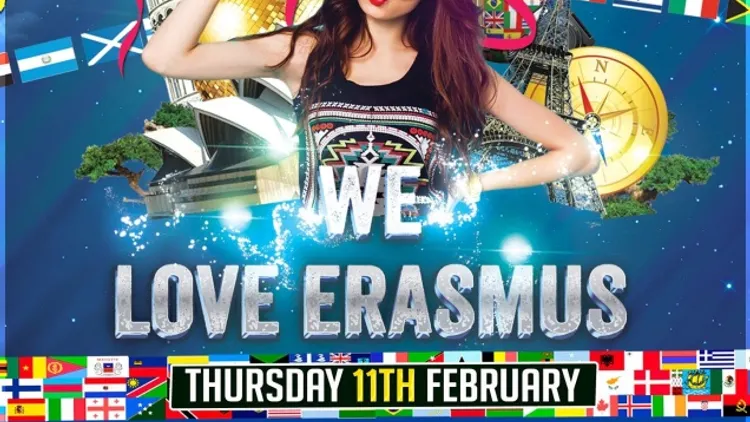 INTERNATIONAL STUDENT PARTY : We love Erasmus